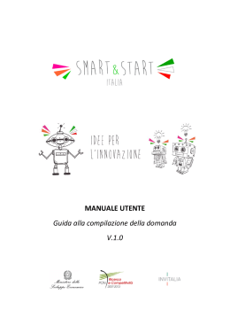 Manuale utente - Smart&Start