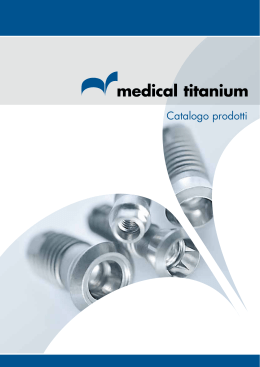 Scarica Brochure - Medical Titanium