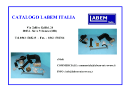 Labem Italia - Catalogo - 2011-n