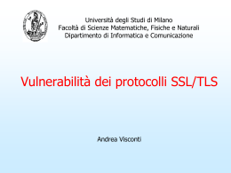 Slide - Università degli Studi di Trento