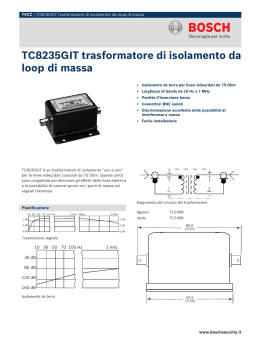 TC8235GIT trasformatore di isolamento da loop di massa