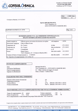 analisi emissioni cisterne