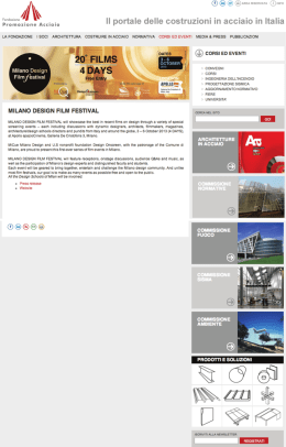 40. Promozioneacciaio.it, October 2013