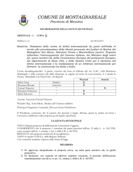 Apri - Sito ufficiale Comune di Montagnareale