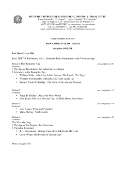 Performer, Vol 1 , From the Early Romantics to the Victorian Age