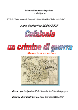 Cefalonia - Polocodigoro