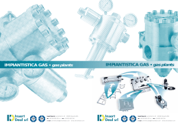 IMPIANTISTICA GAS • gas plants IMPIANTISTICA GAS • gas
