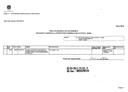 Ufficio V - UCB Ministero dell`economia e delle ﬁnanze Data