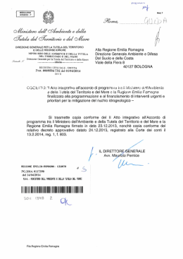 Decreto di approvazione del 2° atto integrativo del 23-12