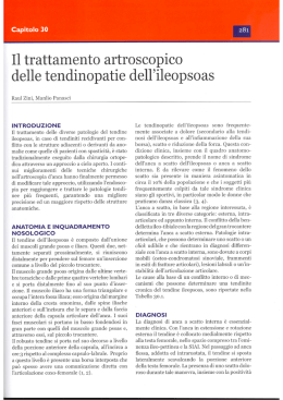 Il trattamento artroscopico