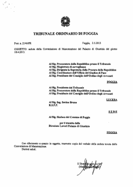 1 Verbale Della Commissione Manutenzione