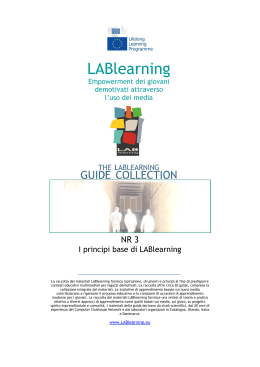 LABlearning Guide 3 - The basic LABlearning principles_ITA