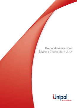 Unipol Assicurazioni Bilancio Consolidato 2012