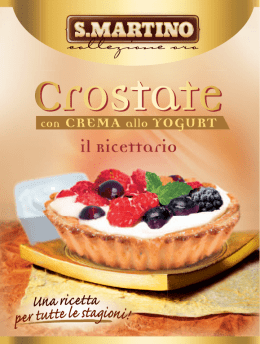 Page 1 Page 2 `* ` ÉTÉ` D` INTI : 1 Preparato per crostata con crema