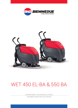 WET 450 EL-BA & 550 BA