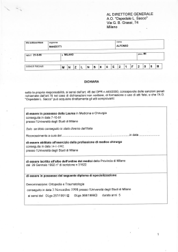 CURRICULUM MANZOTTI