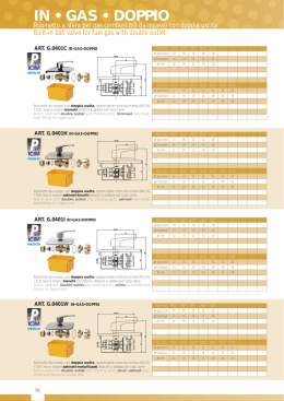 IN &bull; GAS &bull; DOPPIO
