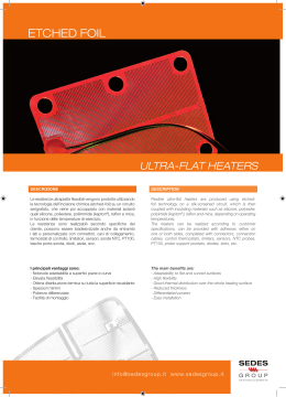 scarica pdf - Sedes Group Heating Elements