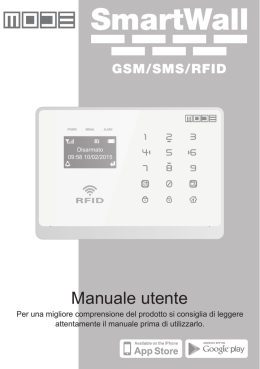 Manuale SmartWall