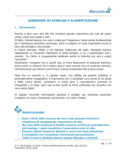 KINDLER SYNDROM UND ERN&Auml;HRUNG - Zum EB