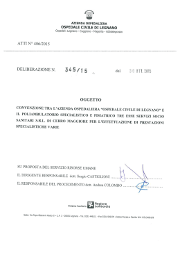Formato PDF - Azienda Ospedaliera "Ospedale Civile di Legnano"