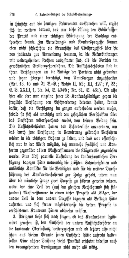 in Hinsicht auf die heutigen Rekurrenten
