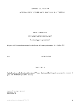 Serviz - ULSS 6 Vicenza