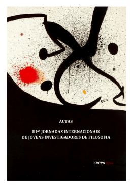 actas iiias jornadas internacionais de jovens investigadores