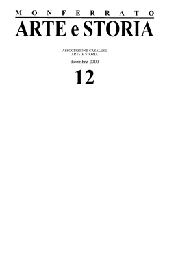 N&deg; 12 dicembre 2000 - Associazione Casalese Arte e Storia