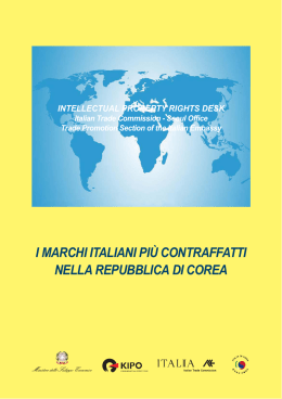 i marchi italiani più contraffatti nella repubblica di corea