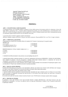 Proposta Agenzia Traina Servizi S.a.S. (Ventimiglia di