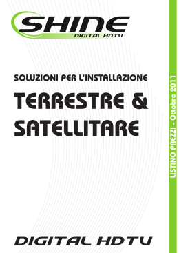 LISTINO PREZZI - Ottobre 2011
