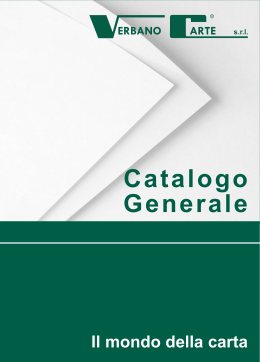 Catalogo Generale