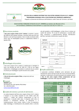 Scarica il documento CFP per la DOP Umbria in PDF