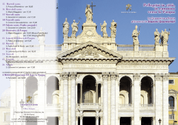 Culmine e Fonte - Vicariato di Roma • Ufficio Liturgico