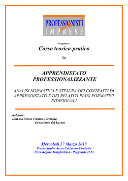 ministero del lavoro