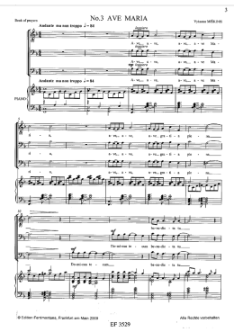 Page 1 Page 2 et be-ne-díc-tus fruc-tus ven-tris cresc. inmu-li-e