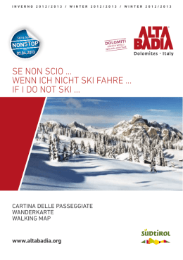 Se non Scio Wenn ich nicht Ski fahre if i do not Ski
