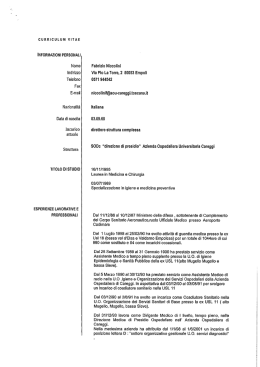 Nome - Istituto per lo Studio e la Prevenzione Oncologia ISPO