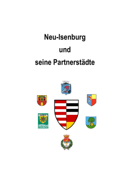 Neu-Isenburg und seine Partnerst&auml;dte
