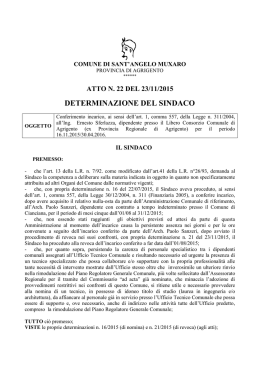 22 DET. SINDACALE 2015 - VISUALIZZA