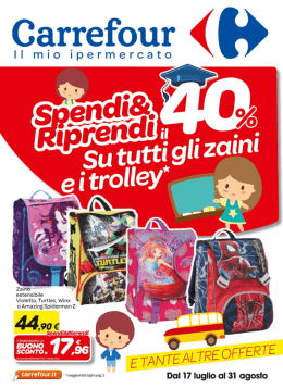 Page 1 Carrefour Il mio ipermercato `remmer