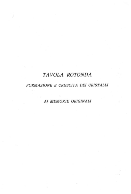 TAVOLA ROTONDA