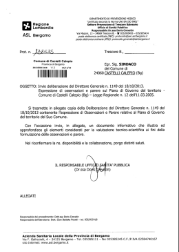 Lombo rd id Ufﬁcio di Sanità Pubblica