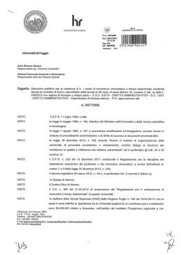Universit&agrave; di Foggia - Universit&agrave; degli Studi di Foggia