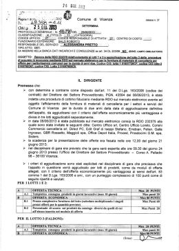 determina revoca e aggiudicazione lotto 3