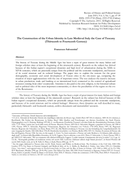 Thirteenth to Fourteenth Century - Review of History and Political