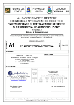 maniero luigi srl - Provincia di Venezia