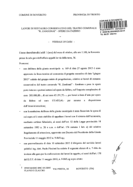 VerbaleGaraTeatroZandonaiOpereFabbro