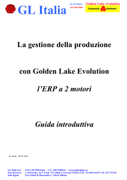GL Italia - Golden Lake Evolution